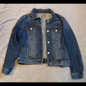 Dark wash jean jacket
